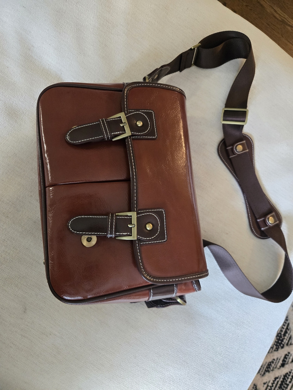 Leather Camera Bag Or Shoulder Bag